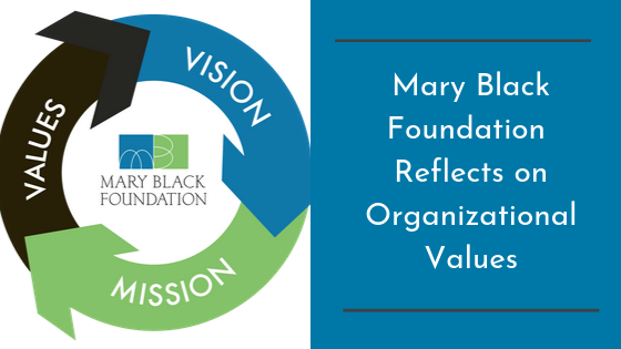 Mary Black Foundation Reflects on Organizational Values