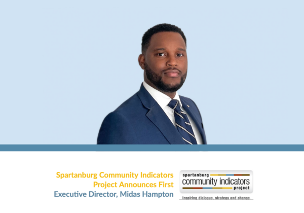 Spartanburg Community Indicators Project Announces First Executive Director, Midas Hampton