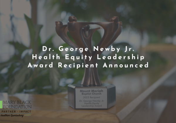 Mount Moriah Recognized as 2023 Dr. George Newby Jr. Healthy Equity Leadership Award Recipient