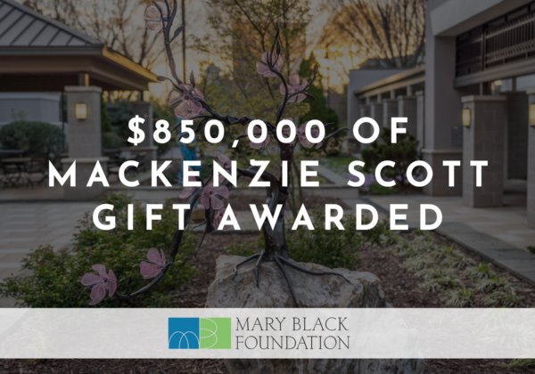 Mary Black Foundation Awards $850,000 of MacKenzie Scott Gift